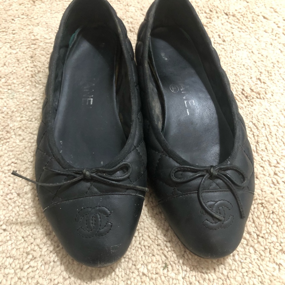 Leather women Flat shoes